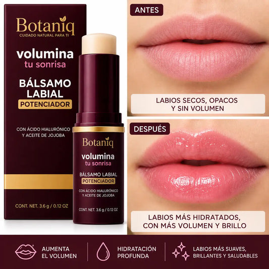 Botaniq™ Bálsamo Labial Voluminizador | Labios Más Rellenos e Hidratados al Instante
